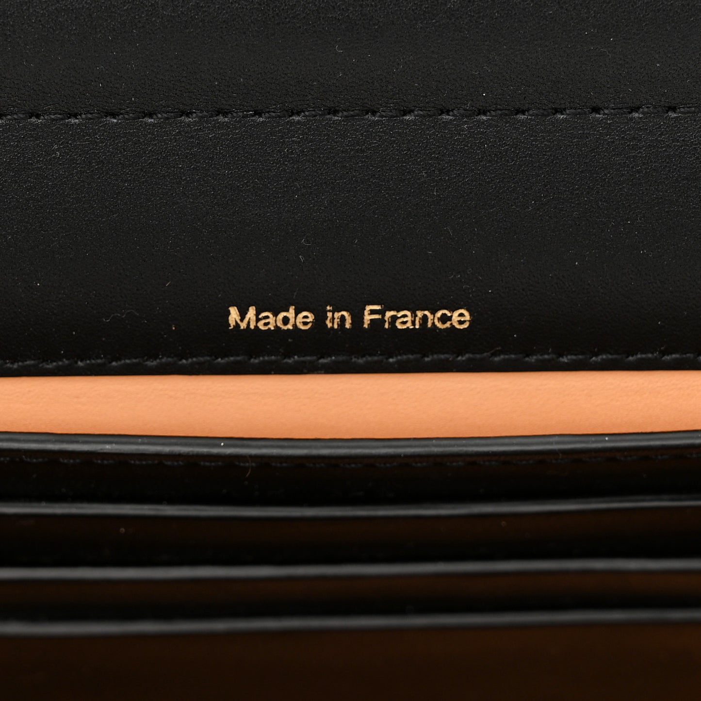 Olen Calfskin Small Lingot Crossbody Black