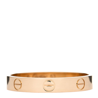 Cartier 18K Yellow Gold 3.5mm LOVE Wedding Band Ring 63 10.25 1 of 7