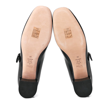 Christian Dior Brushed Calfskin Uniform 30mm Pumps 39 Black 5 of 8