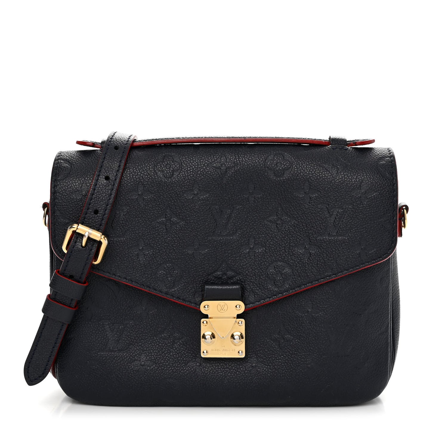 Empreinte Pochette Metis Marine Rouge