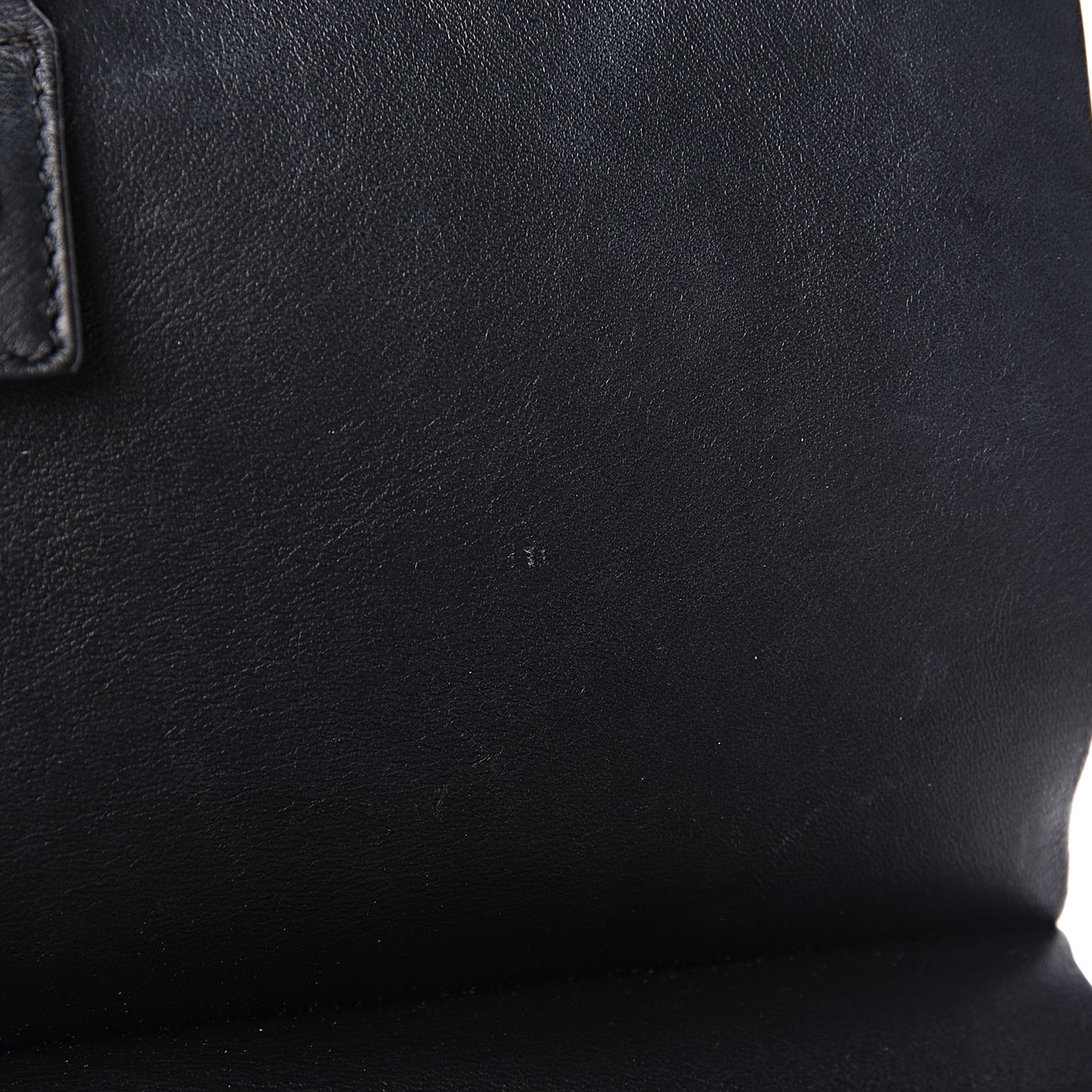 Suede Calfskin Medium Faye Shoulder Bag Black