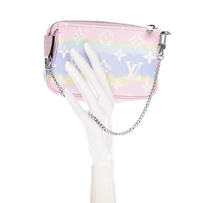 Louis Vuitton Monogram Escale Mini Pochette Accessories Pastel 2 of 8