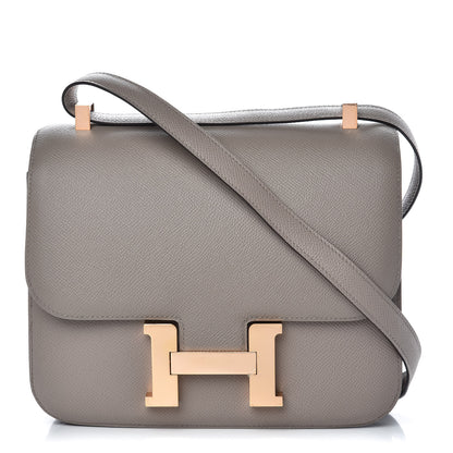 Hermes Epsom Constance 24 Gris Asphalte 1 of 17