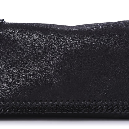 Stella McCartney Shaggy Deer Falabella Crossbody Clutch Black 9 of 9