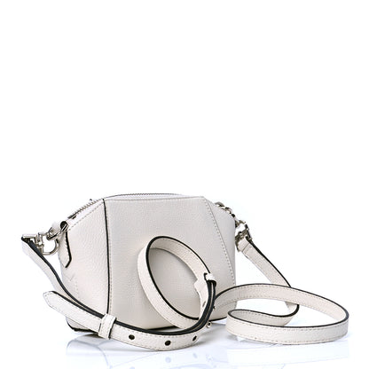 Givenchy Sugar Goatskin Nano Antigona White 2 of 4