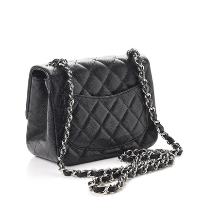 Chanel Caviar Quilted Mini Square Flap Black 5 of 13
