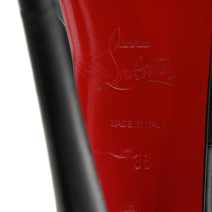 Christian Louboutin Calfskin Verita 150 Booties 36 Black 8 of 12