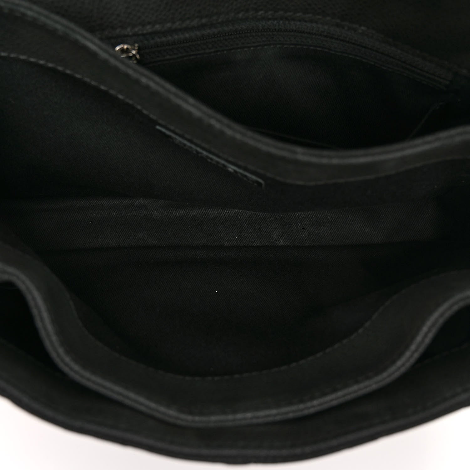 Chanel Iridescent Caviar Quilted Medium Lady Pearly Flap Black 5 of 12