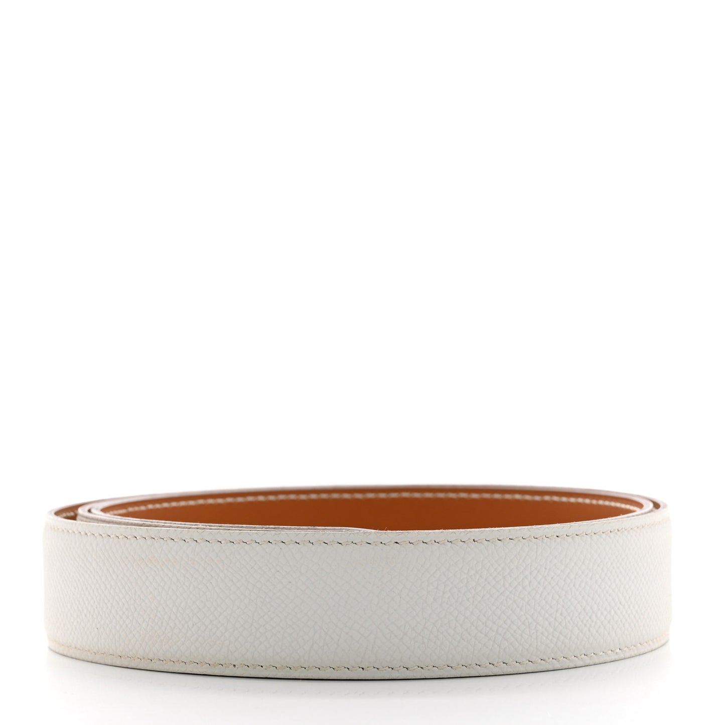 Epsom Chamonix 32mm Belt Strap 100 40 White Gold