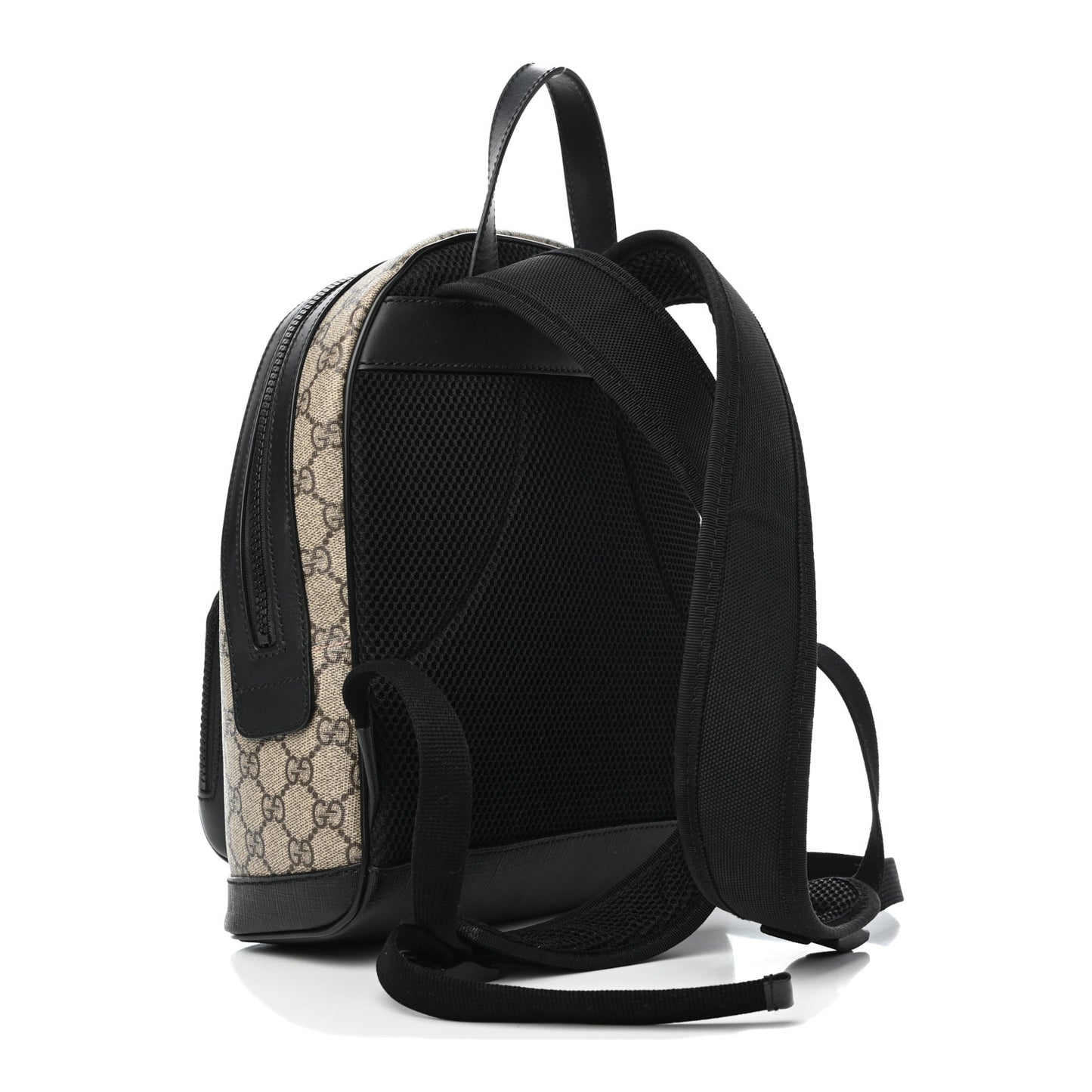 GG Supreme Monogram Small Eden Day Backpack Black