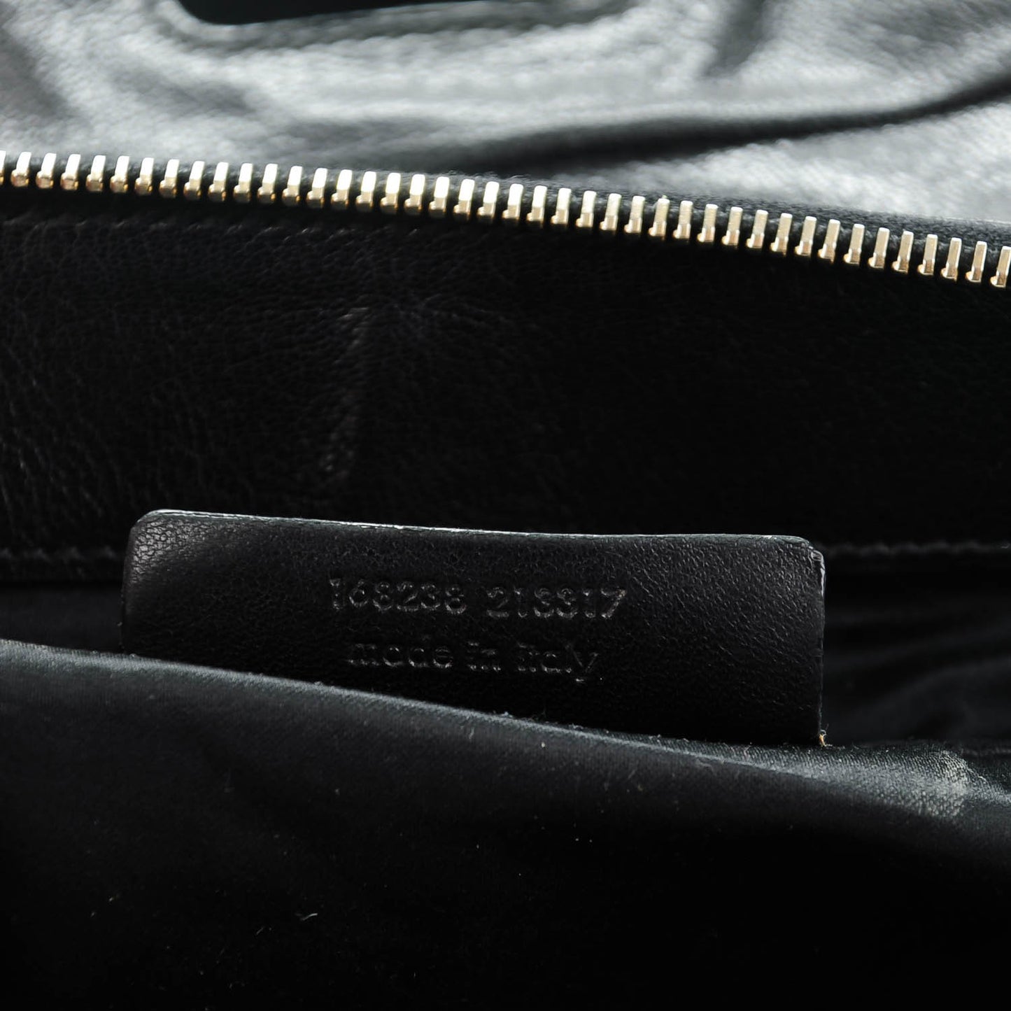 Calfskin Muse Messenger Bag Black