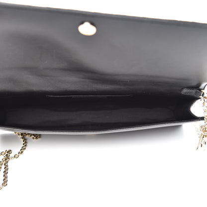 Christian Dior Lambskin Cannage Lady Dior Convertible Clutch Black 5 of 7