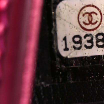 Chanel Metallic Patent Calfskin Quilted Small Boy Flap Pink 7 of 13
