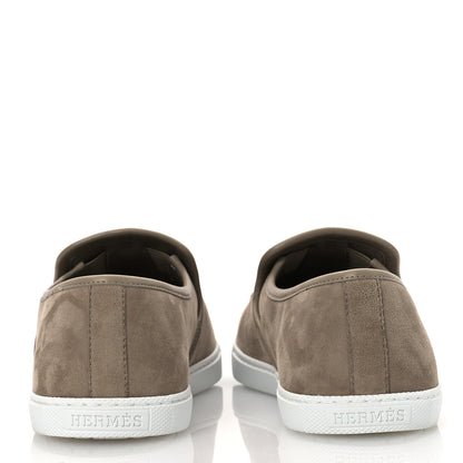 Hermes Suede Goatskin Nappa Jour Loafers 36 Beige 6 of 11