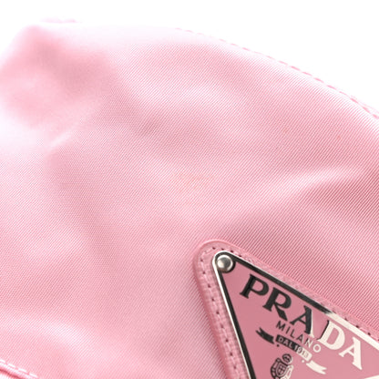 Prada Re-Nylon Metal Triangle Logo Womens Bucket Hat S Rosa 9 of 11