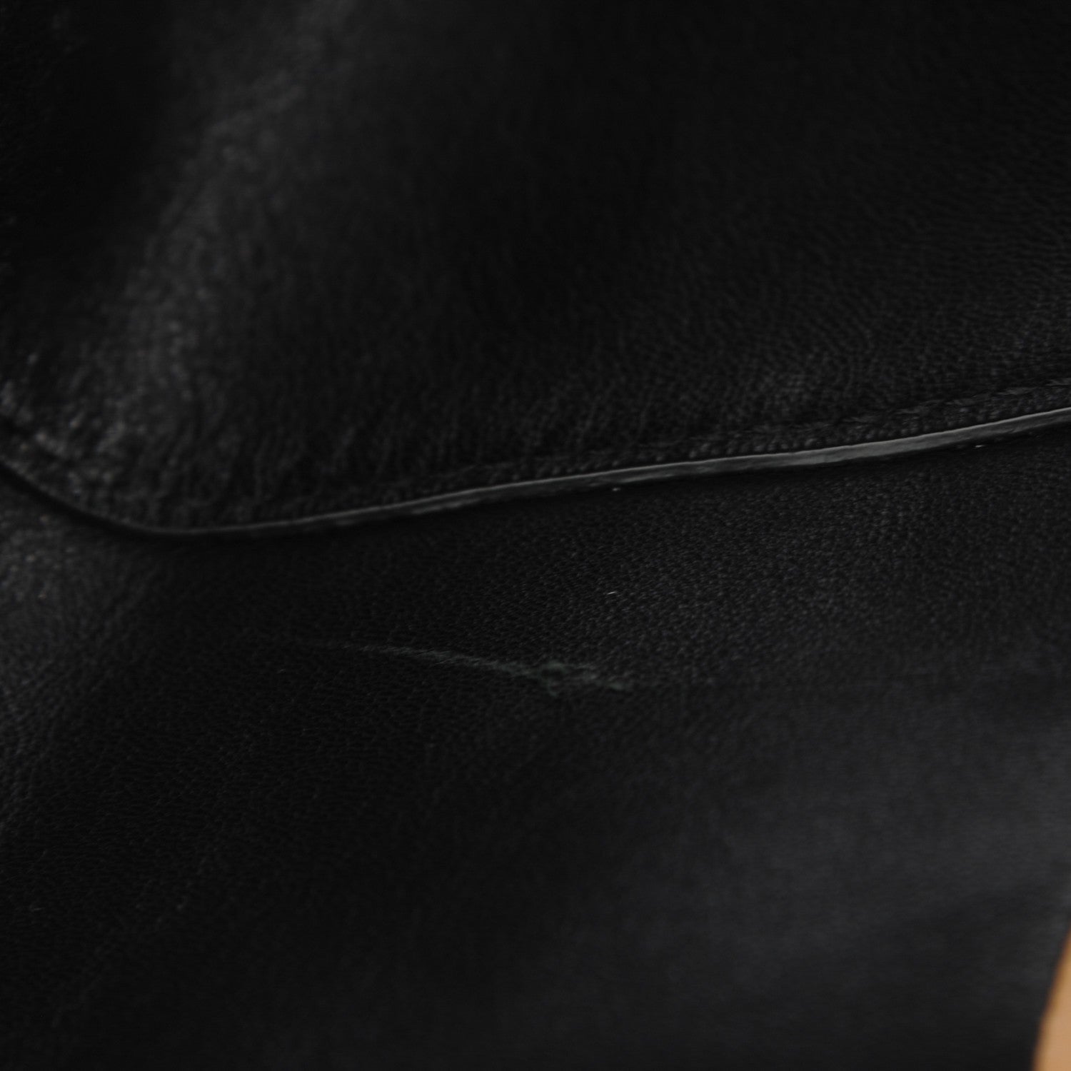 Celine Lambskin Vertical Bi-Cabas Apricot Black 11 of 13