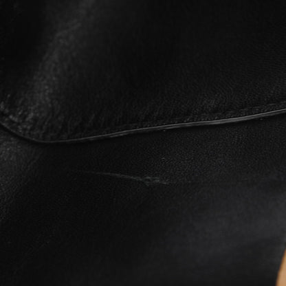 Celine Lambskin Vertical Bi-Cabas Apricot Black 11 of 13