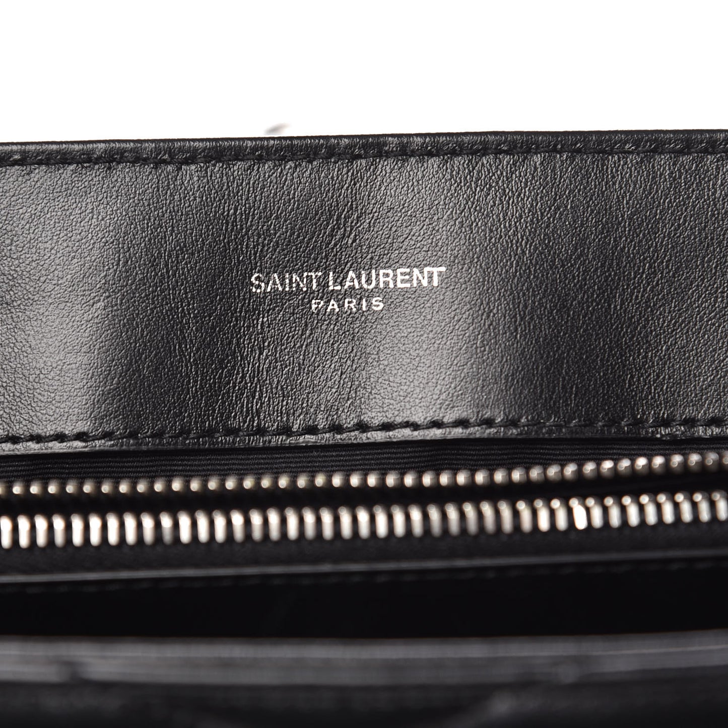 Calfskin Y Quilted Monogram Medium Loulou Chain Satchel Black
