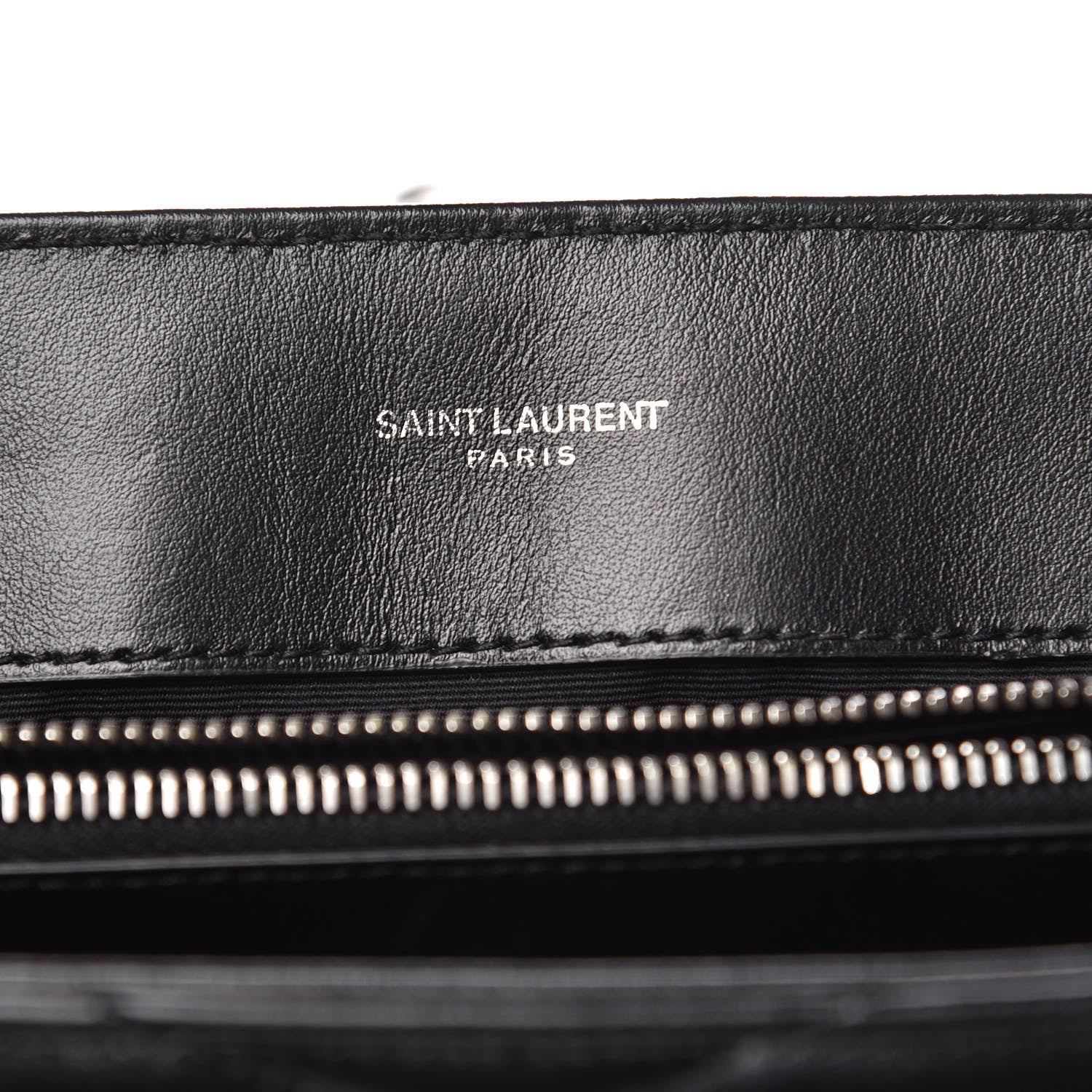 Saint Laurent Calfskin Y Quilted Monogram Medium Loulou Chain Satchel Black 6 of 11