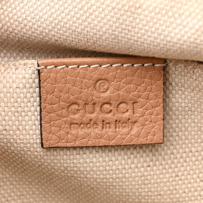 Gucci Pebbled Calfskin Small Soho Disco Bag Camelia 6 of 18