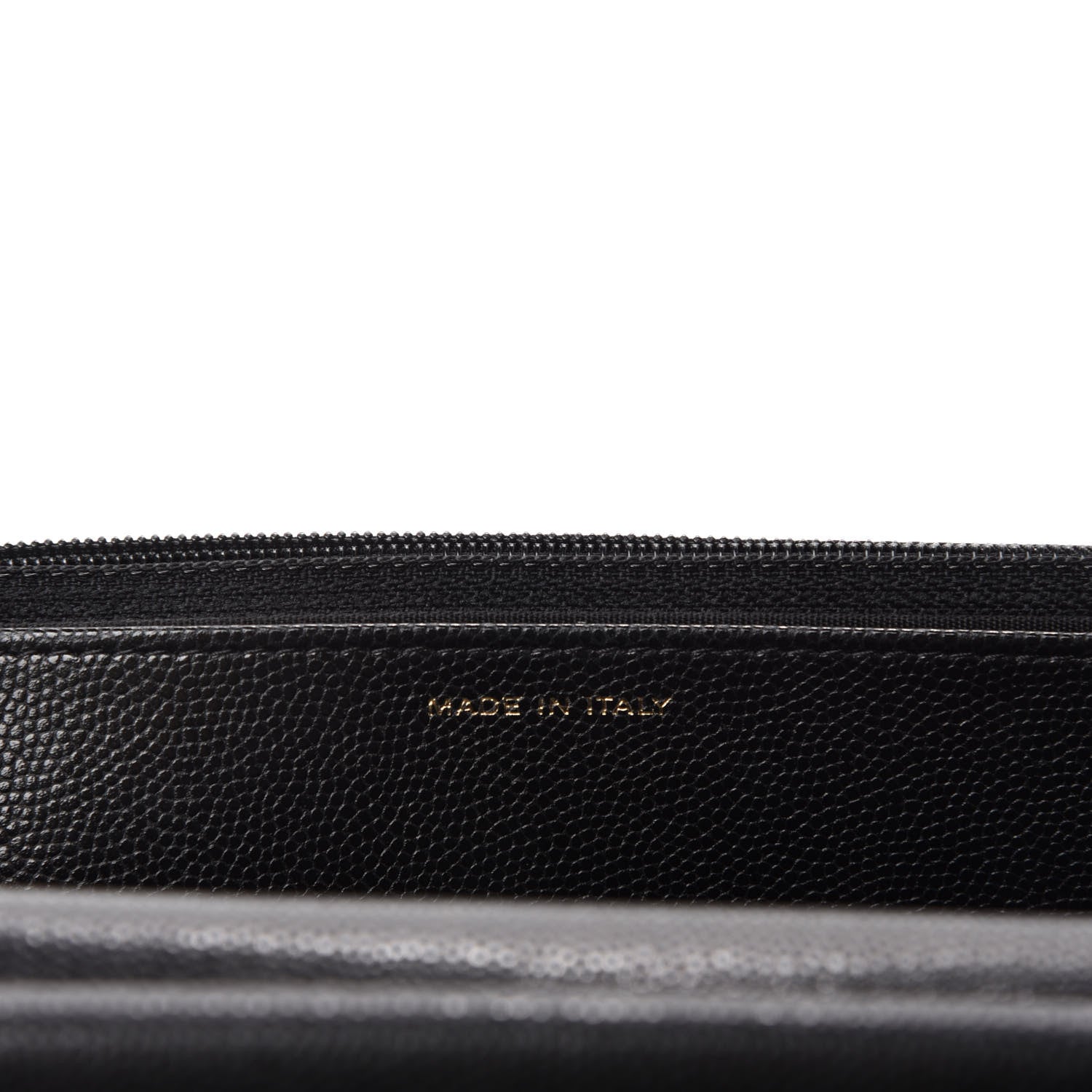 Chanel Caviar Camellia Embossed Wallet On Chain WOC Black 10 of 13