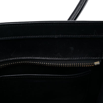 Celine Baby Grained Calfskin Nubuck Micro Tri-Color Luggage Corn 12 of 15