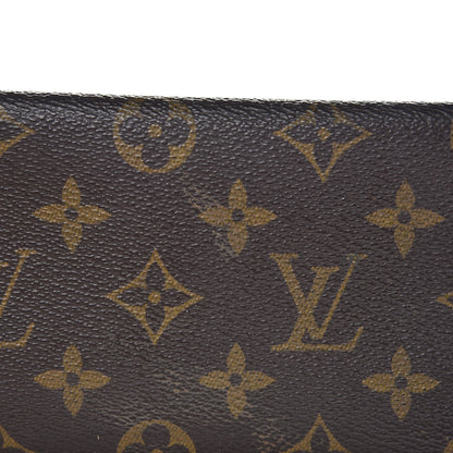 Louis Vuitton Monogram Simple Checkbook Holder Wallet 8 of 12