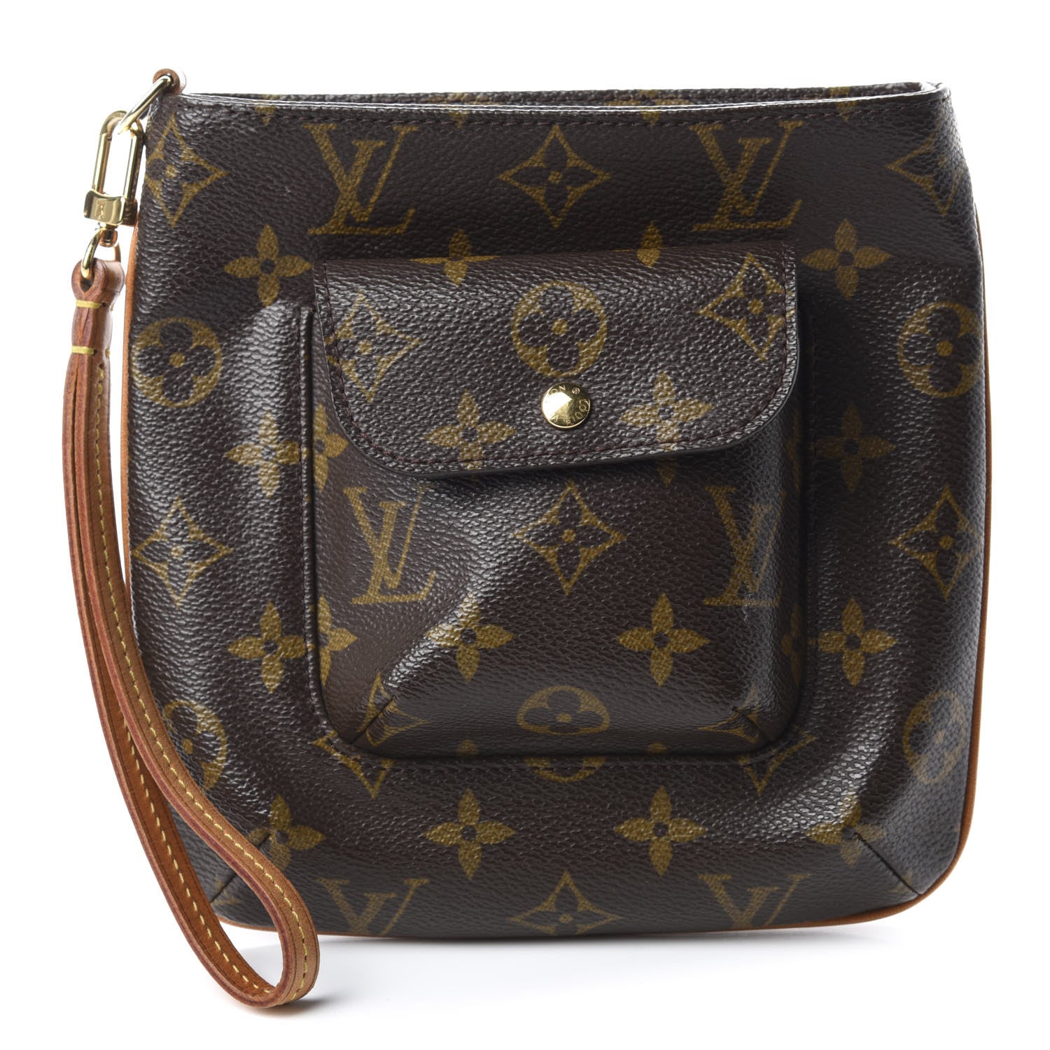 Louis Vuitton Monogram Partition Wristlet 1 of 7