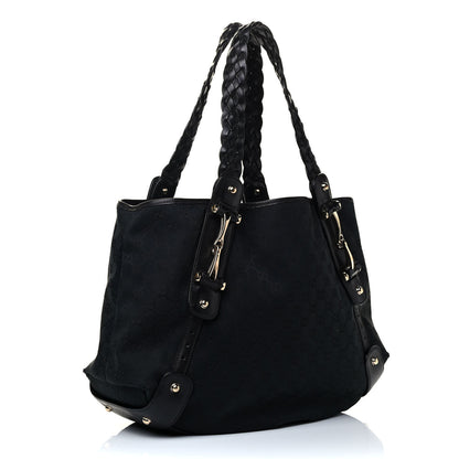 Gucci Monogram Medium Pelham Shoulder Bag Black 2 of 4