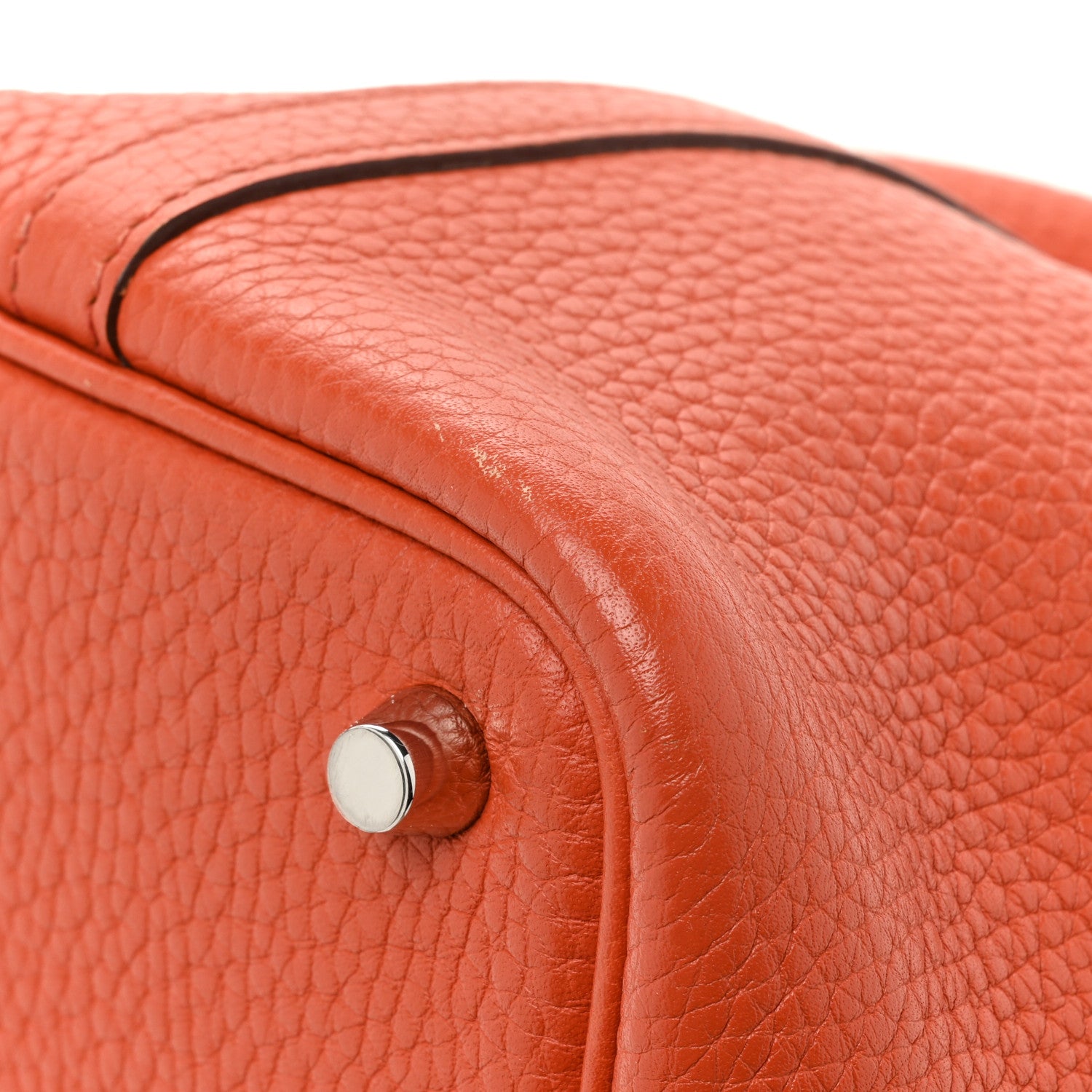 Hermes Taurillon Clemence Picotin Lock 18 PM Terre Battue 13 of 15