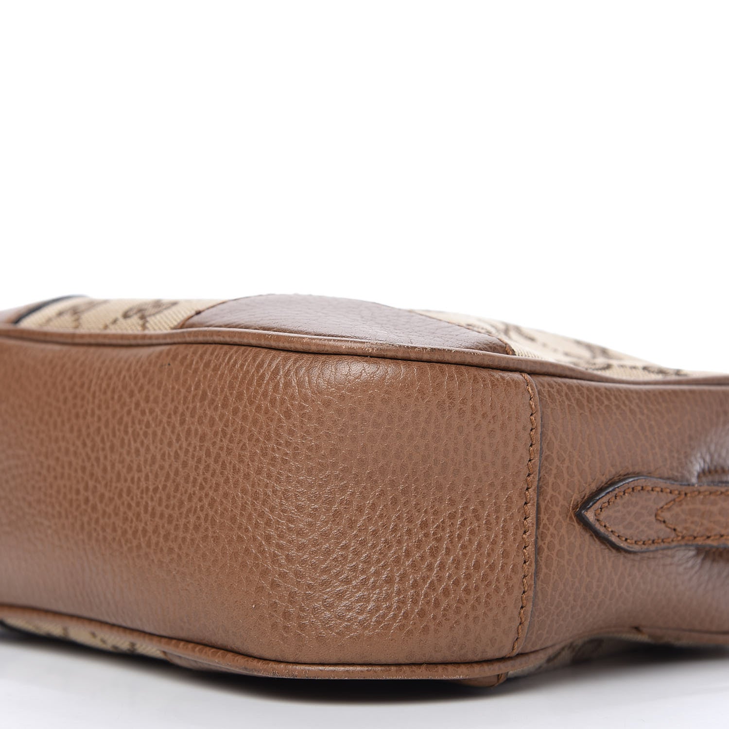 Gucci Monogram Mini Bree Messenger Bag Beige Tabacco 7 of 11