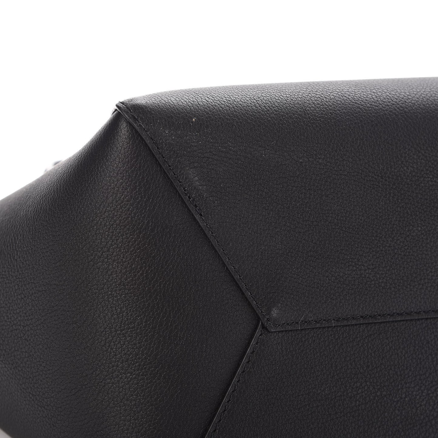 Calfskin Lockme Cabas Black