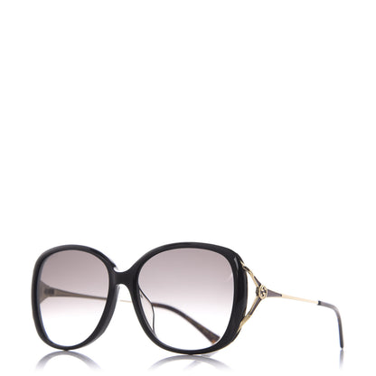 Gucci Acetate Metal Oversized Sunglasses GG0649SK Black 1 of 8