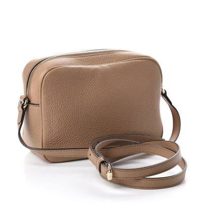 Gucci Pebbled Calfskin Small Soho Disco Bag Rose Beige 3 of 14