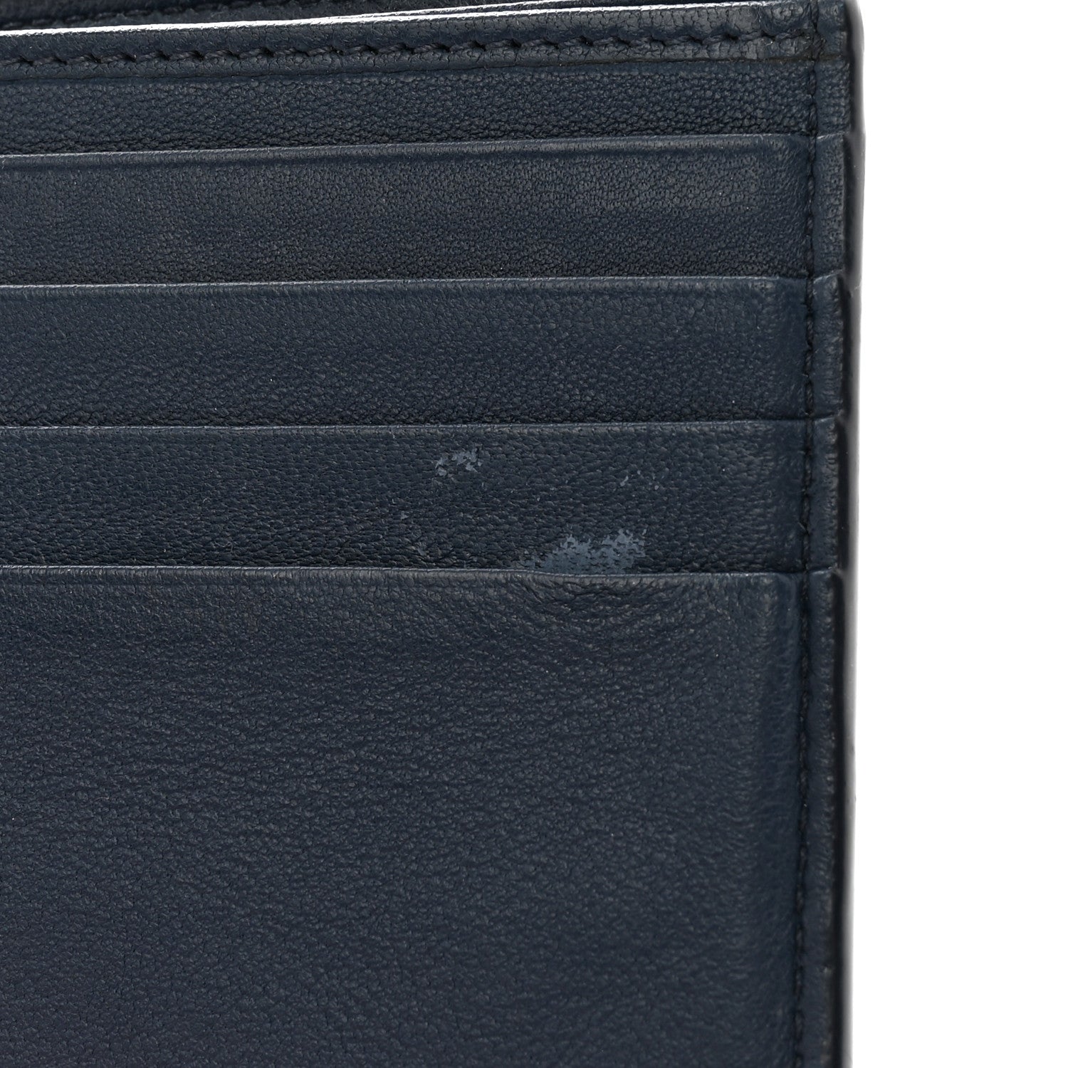 Bottega Veneta Nappa Intrecciato Bi-Fold Wallet Denim 7 of 7