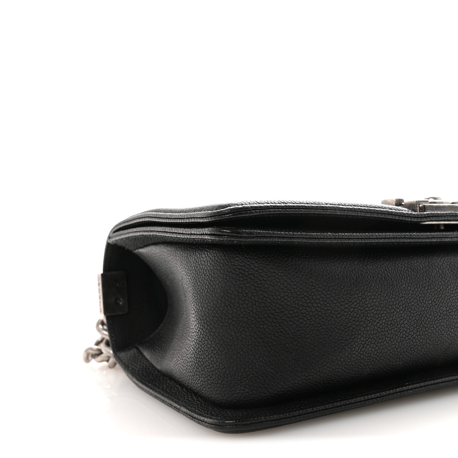 Chanel Caviar Quilted Medium Boy Flap Black 9 of 11
