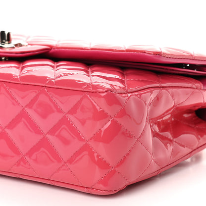 Chanel Patent Quilted Medium Double Flap Fuchsia 10 of 10