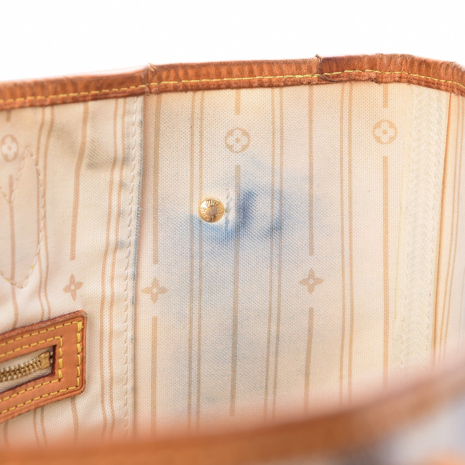 Louis Vuitton Damier Azur Neverfull MM 8 of 16