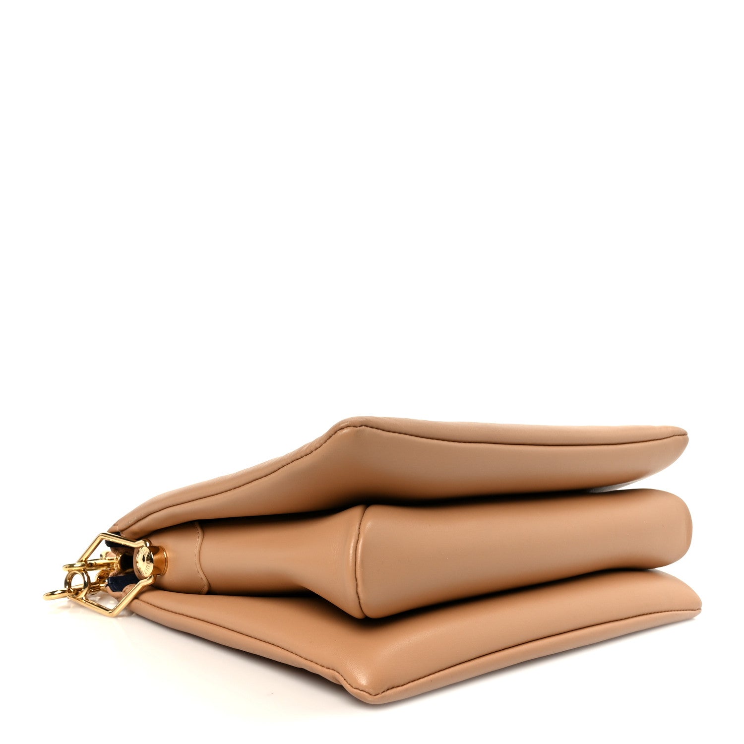 Louis Vuitton Lambskin Embossed Monogram Coussin PM Camel 4 of 12