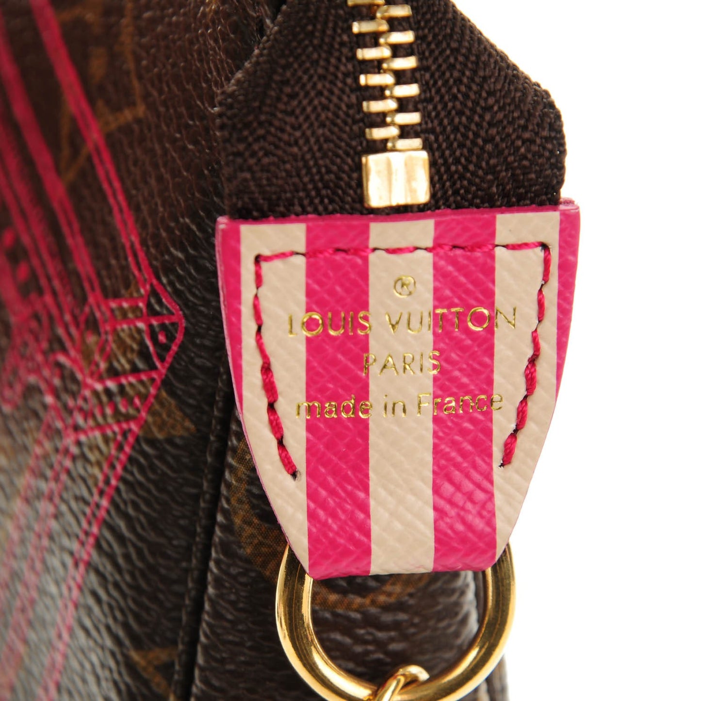 Monogram 2014 Christmas Animation Mini Pochette Accessories