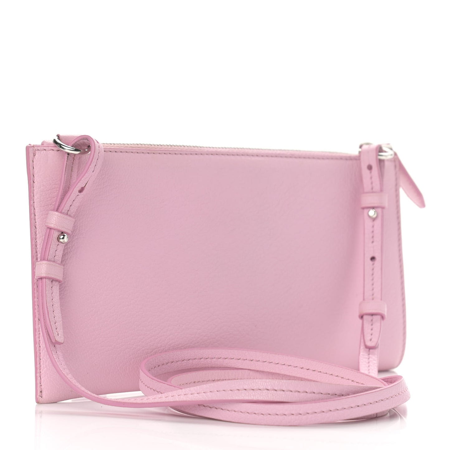 Grained Goatskin Antigona Crossbody Bright Pink