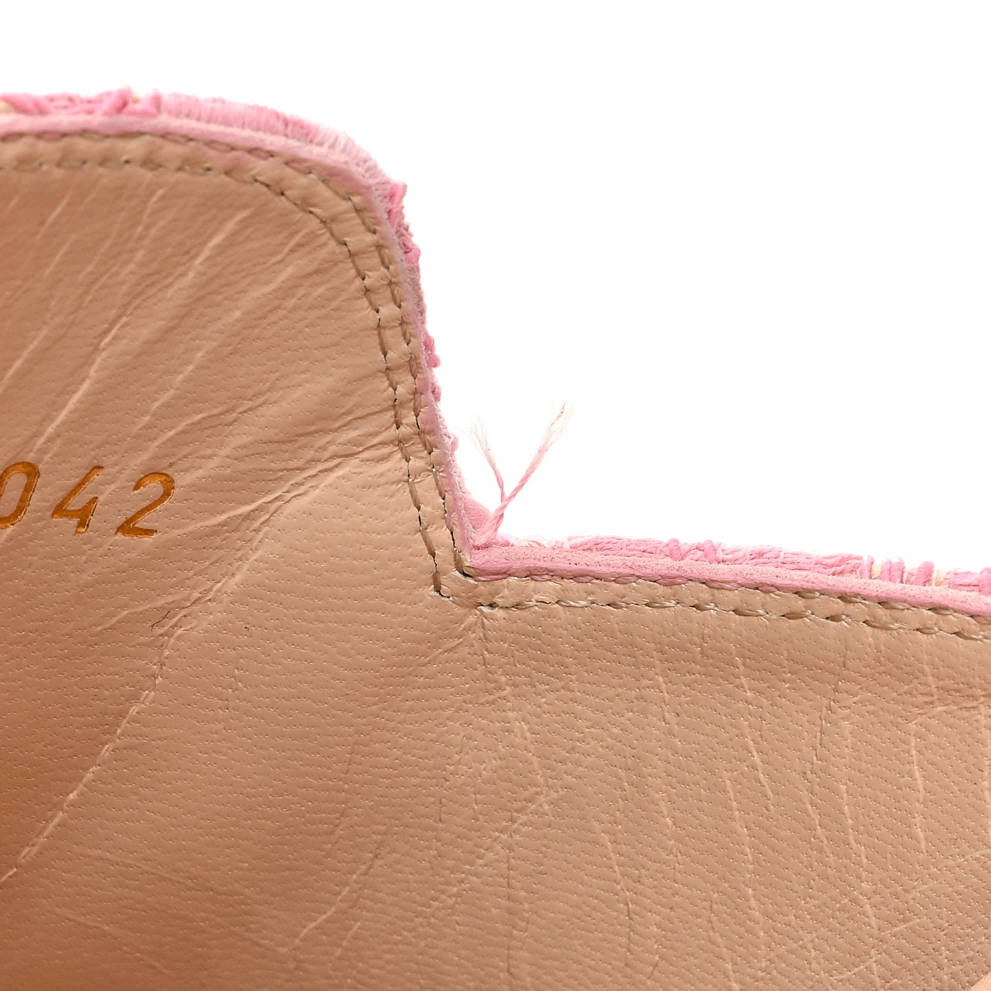 Lace Malaga Kid Womens Princetown Slippers 37 Sugar Pink Skin Rose