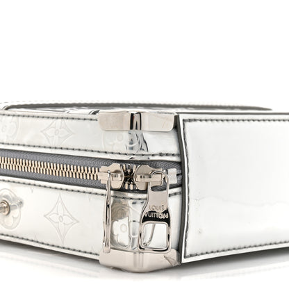 Louis Vuitton Monogram Mirror Handle Trunk Silver 9 of 10