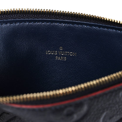 Louis Vuitton Empreinte Pochette Felicie Chain Wallet Marine Rouge 8 of 13