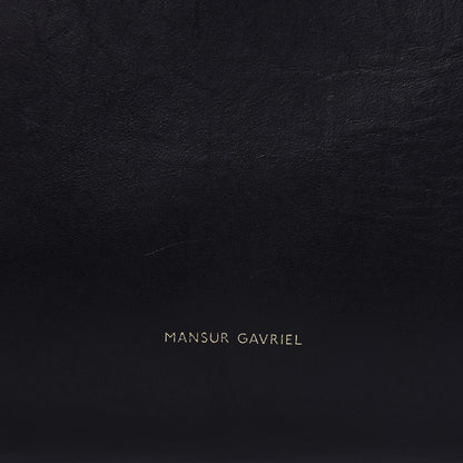 Mansur Gavriel Calfskin Lady Bag Black Flamma 6 of 13