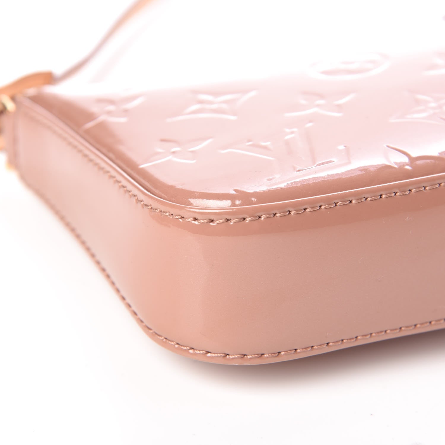 Louis Vuitton Vernis Pochette Accessories NM Rose Velours 8 of 9