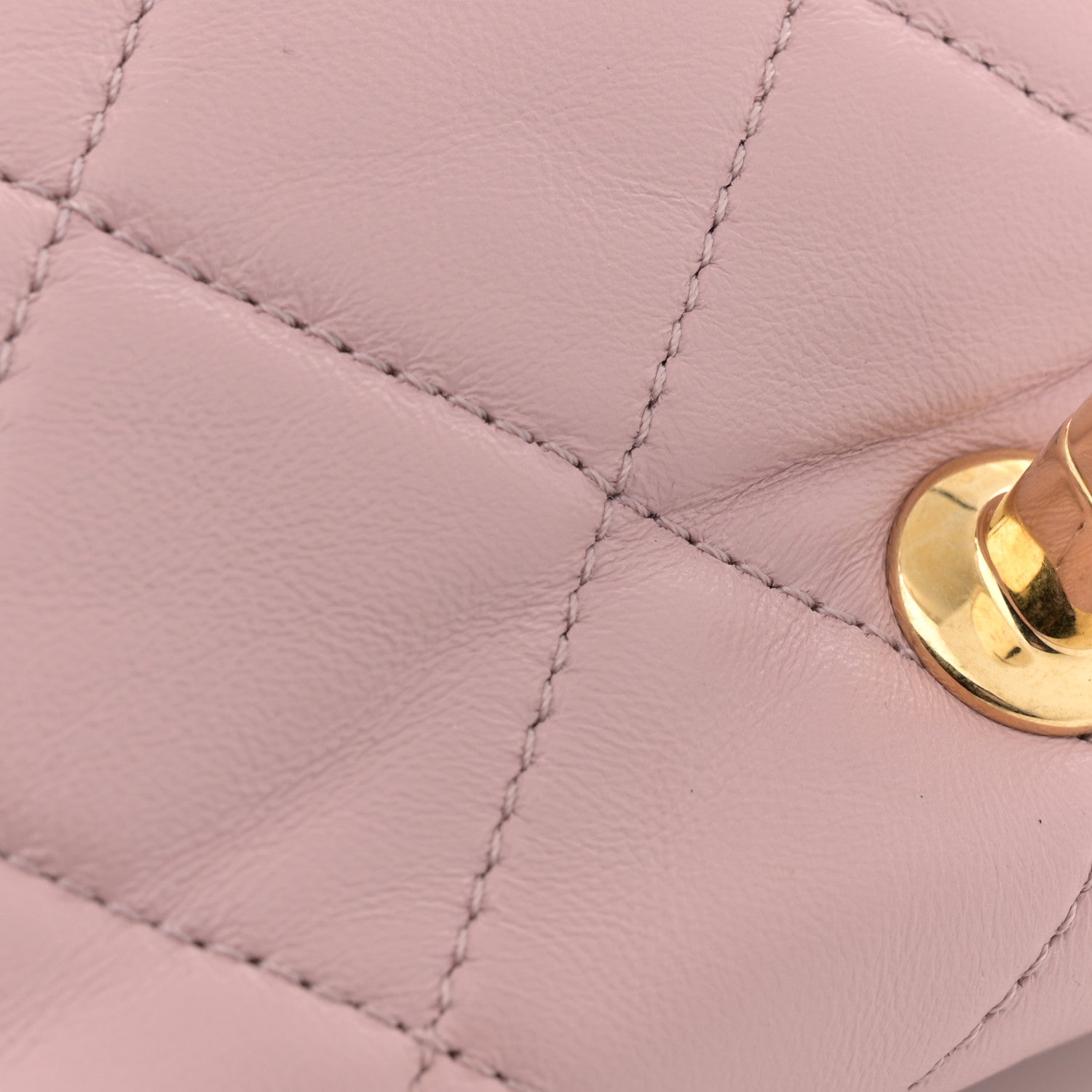 Chanel Lambskin Quilted Mini Color Match Flap Light Pink 13 of 14