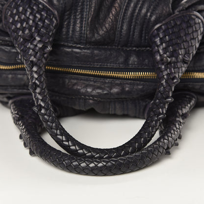 Fendi Nappa Nuvolata Spy Bowler Blueberry 9 of 13