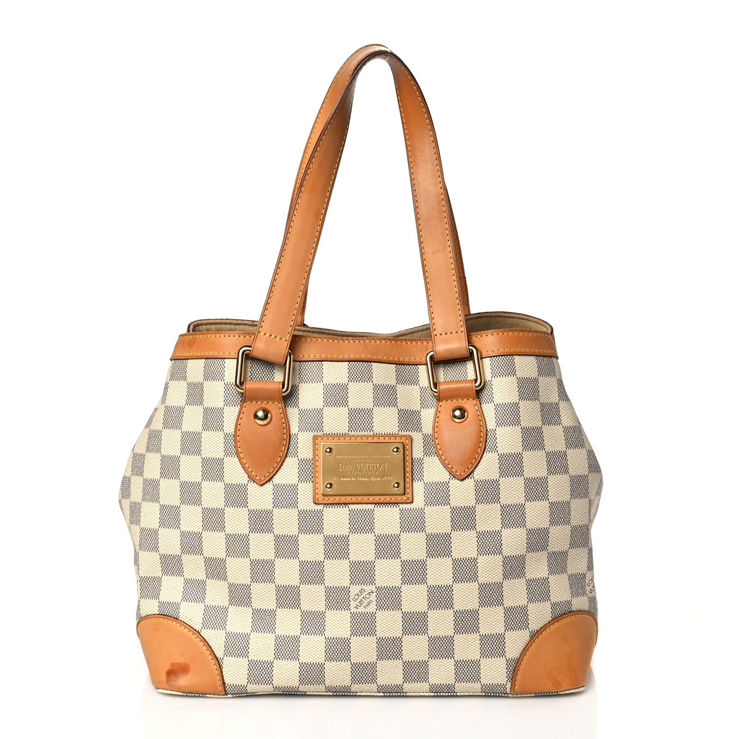 Louis Vuitton Damier Azur Hampstead PM 1 of 13