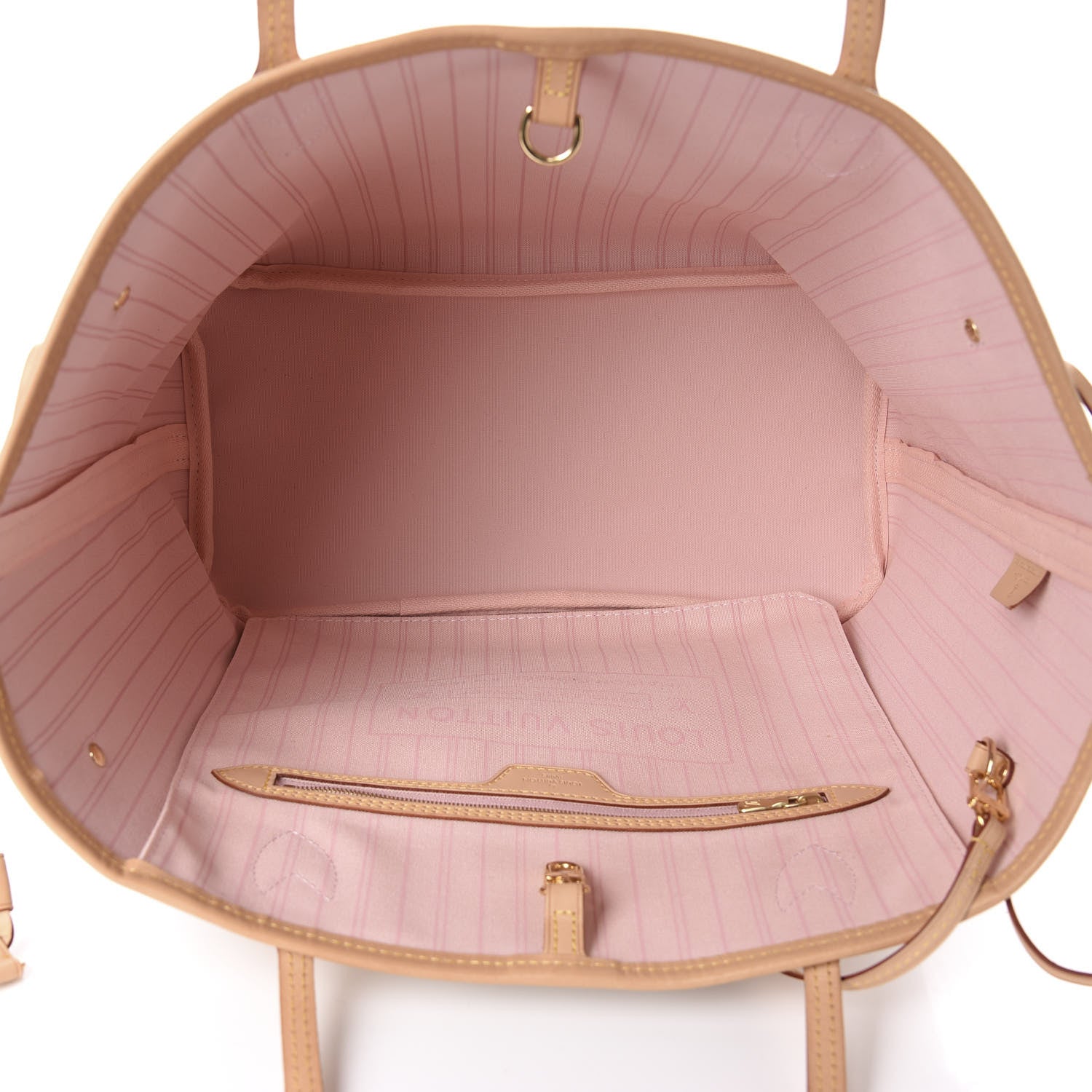 Louis Vuitton Damier Azur Neo Neverfull MM Rose Ballerine 5 of 11